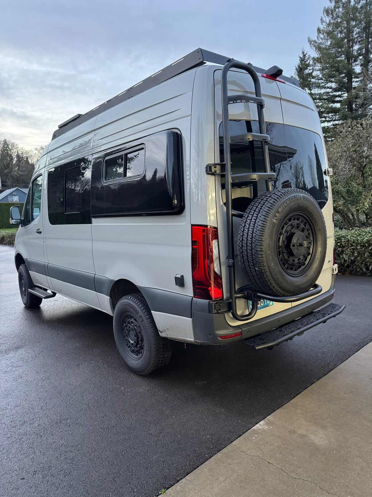 Tec Vanlife 2019+ Mercedes Sprinter Ladder/Tire Carrier