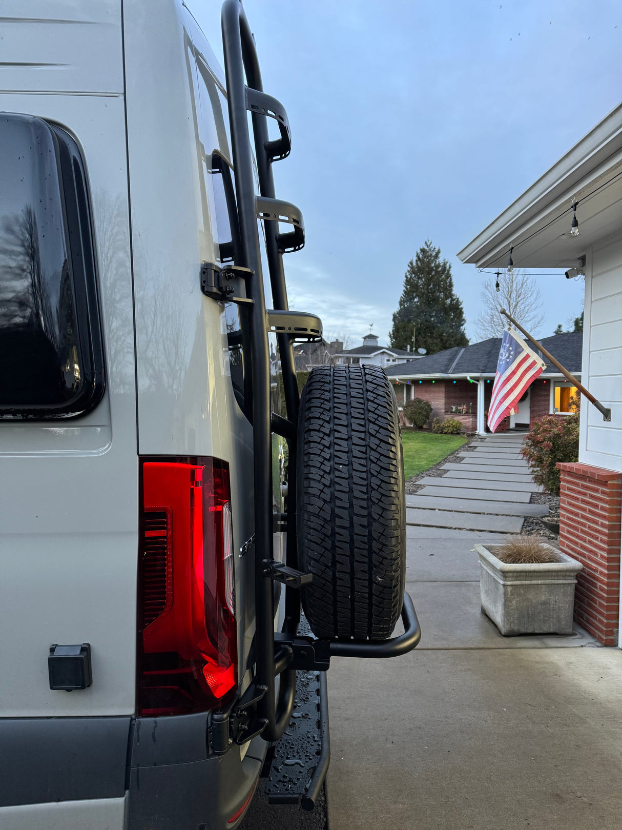 Tec Vanlife 2019+ Mercedes Sprinter Ladder/Tire Carrier