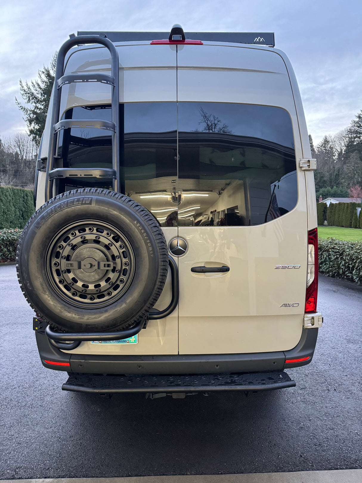 Tec Vanlife 2019+ Mercedes Sprinter Ladder/Tire Carrier