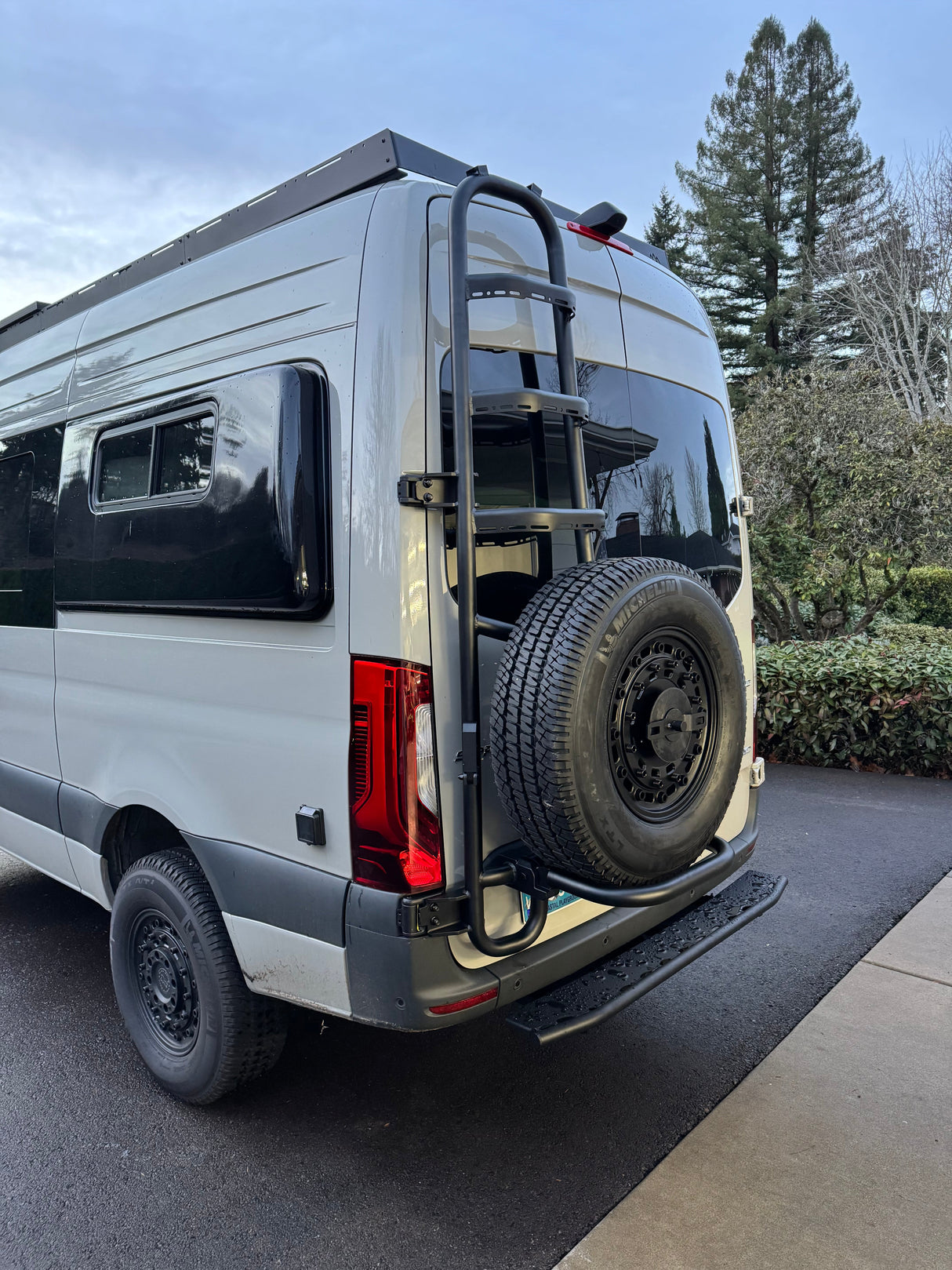 Tec Vanlife 2019+ Mercedes Sprinter Ladder/Tire Carrier