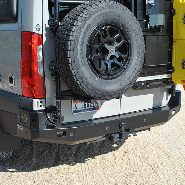 Aluminess 2019+ Mercedes Sprinter Slimline Rear Bumper