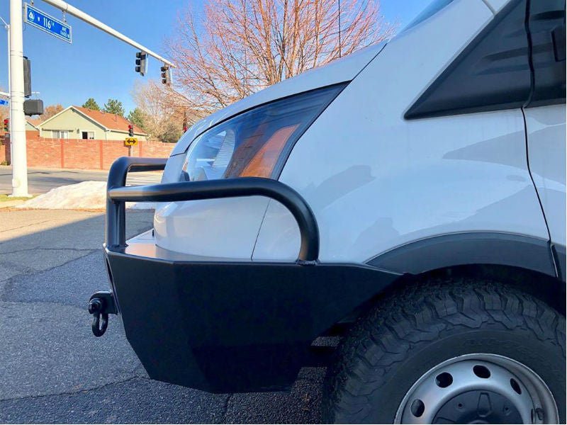 Aluminess 2015-2019 Ford Transit Front Winch Bumper