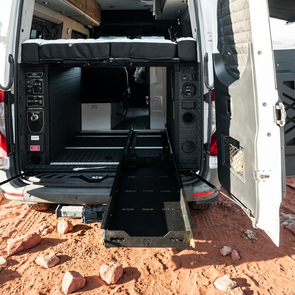 Canyon Adventure Vans 48" Cargo Tray Slide