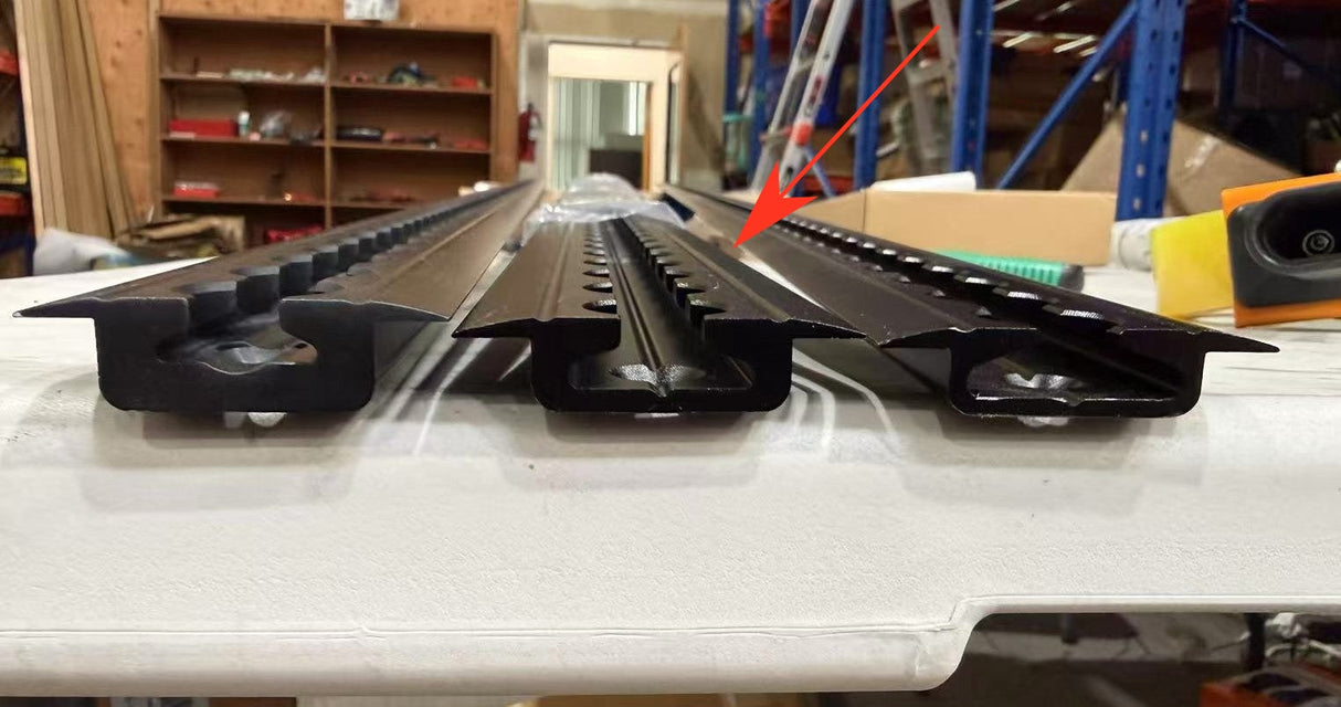 Tec Vanlife Flanged / Recessed "BEEFY" L Track