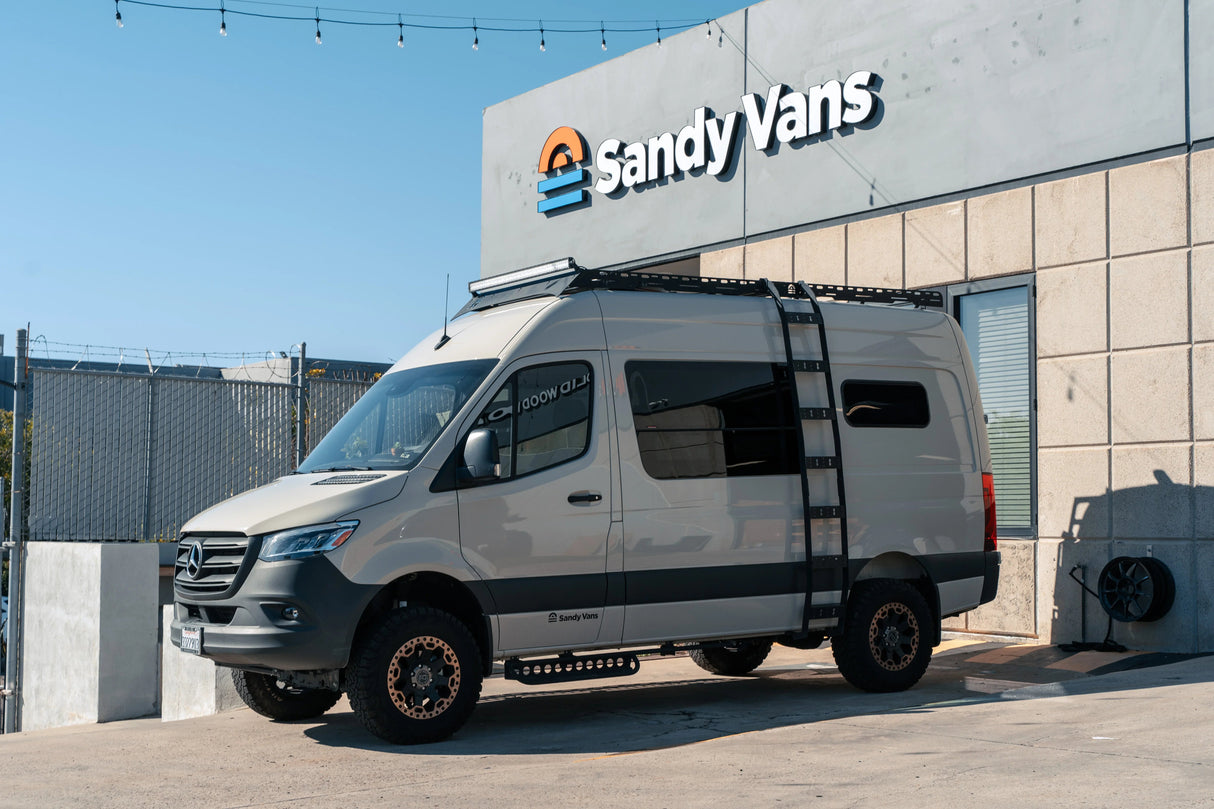 Sandy Vans Mercedes Sprinter Side Ladder