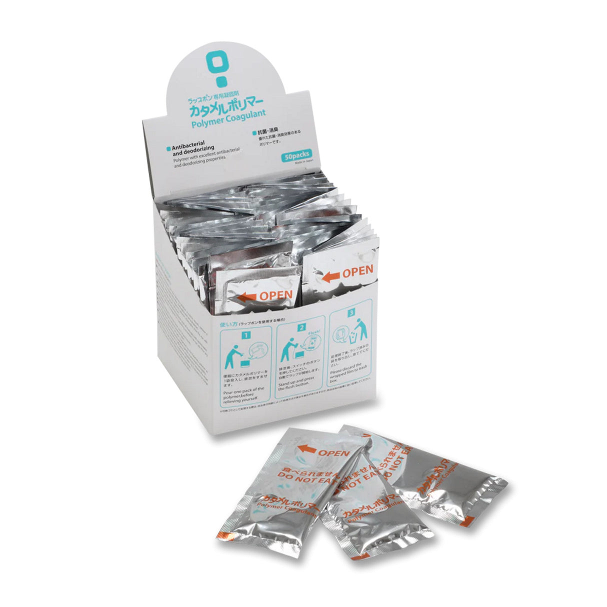 Wrappon Powder Coagulant Trekker WT-4 Toilet Systems