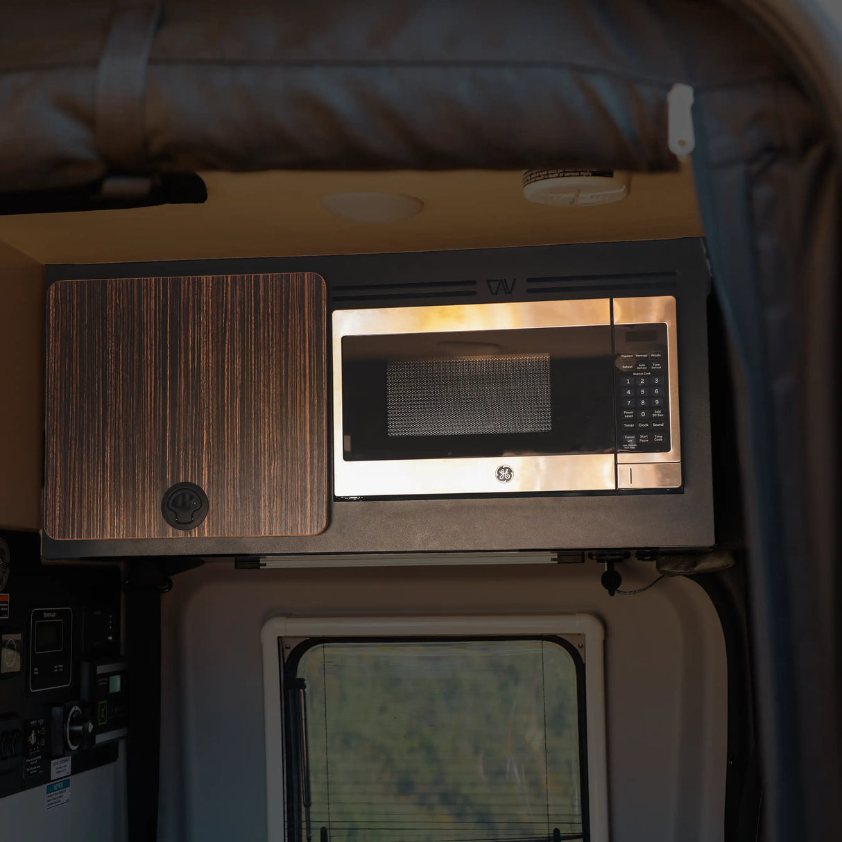 Canyon Adventure Vans Microwave Overhead Cabinet Kit – Revel '21-'24