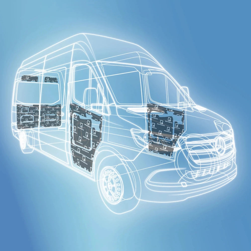 SoundSkins 2019+ Mercedes Benz Sprinter Van 4-door Kit