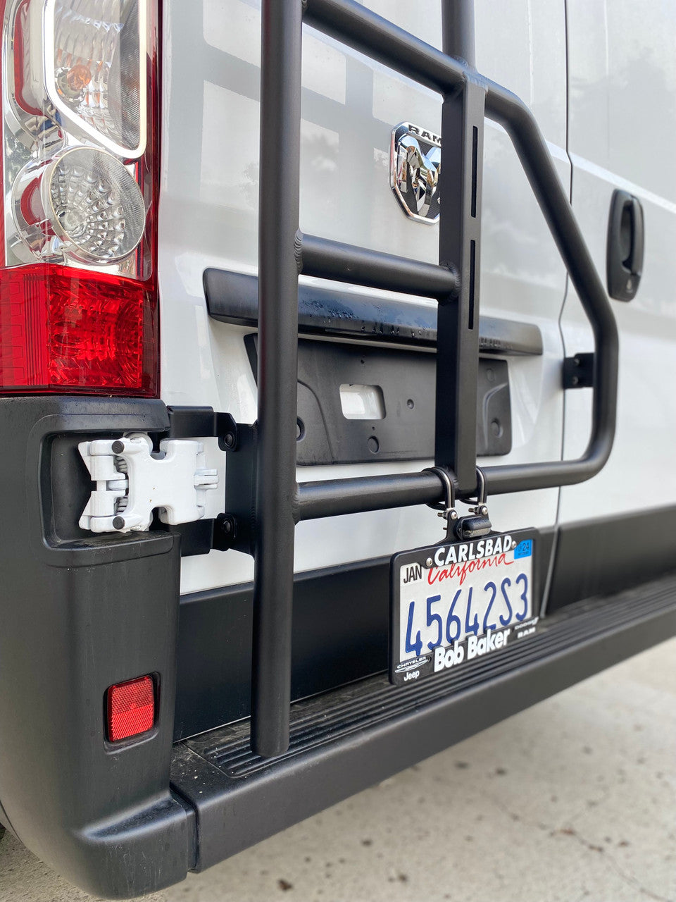 Aluminess 2014+ Ram ProMaster Rear Door Ladder