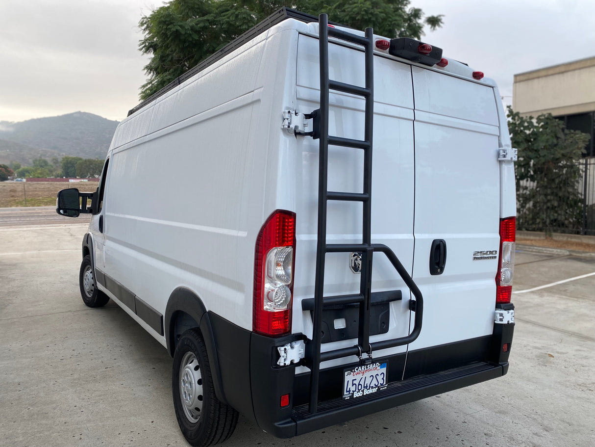Aluminess 2014+ Ram ProMaster Rear Door Ladder