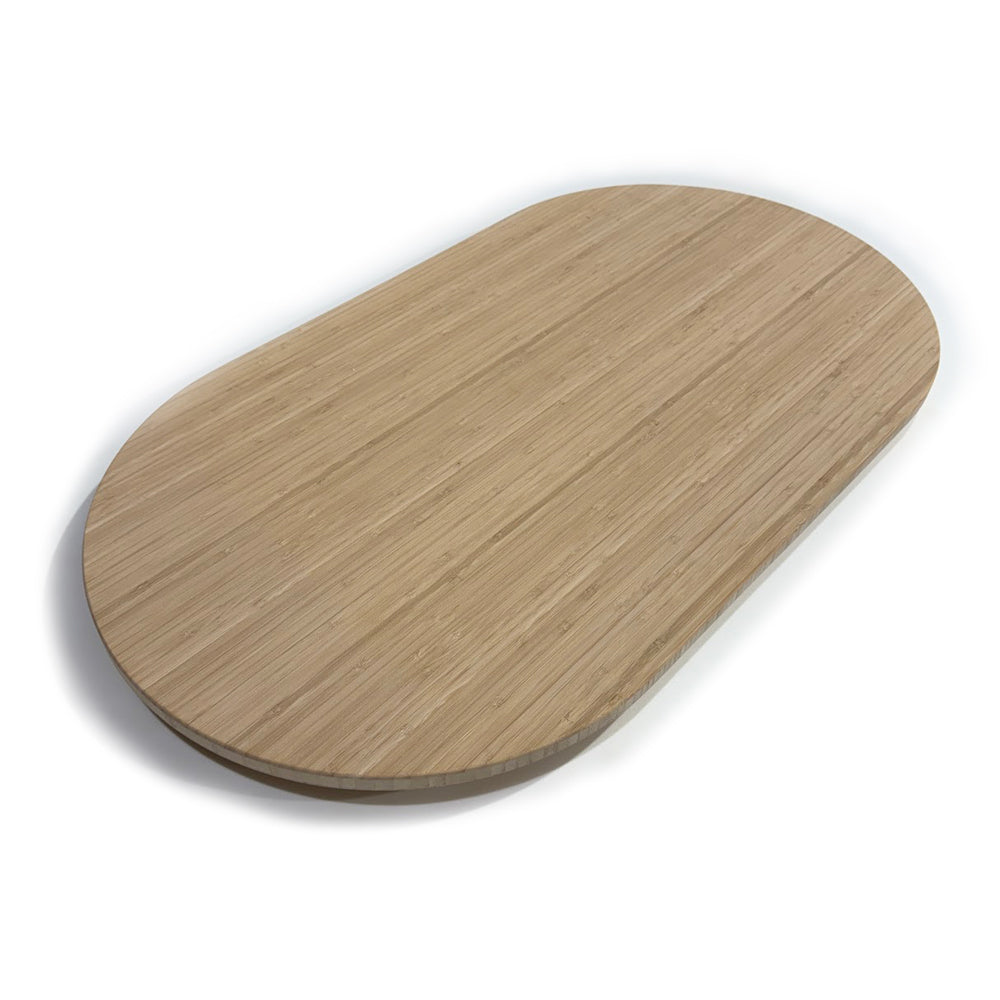 RB Components 20" x 36" Obround Bamboo Table