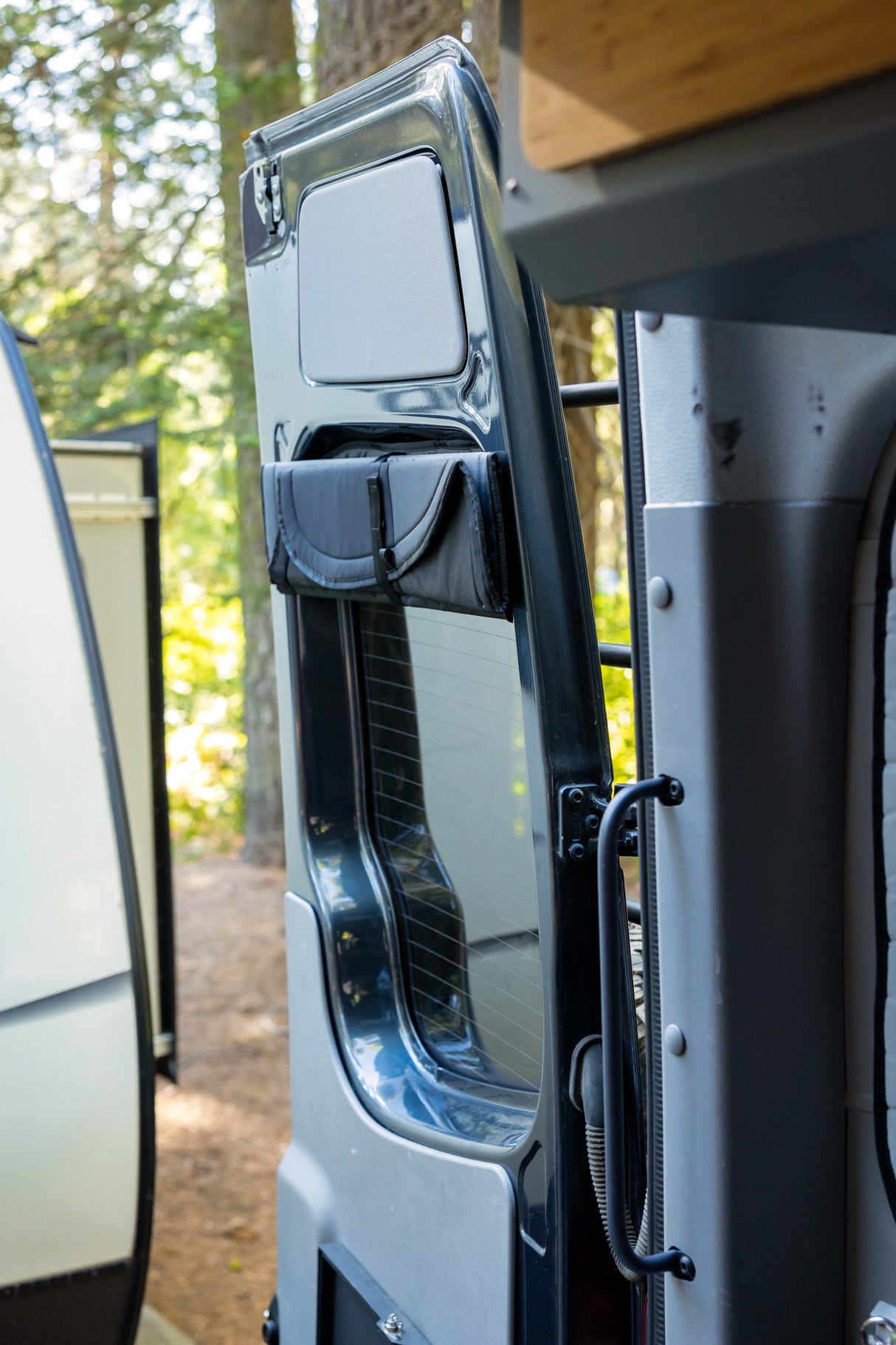 VanEssential Mercedes Sprinter Stealth Rear Door Window Covers (Pair)