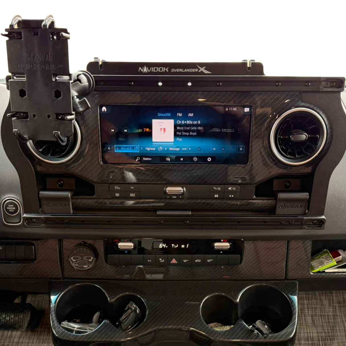 TERRA X No Drill - Dash Mount for Mercedes Sprinter – NAVIDOK Overlander X