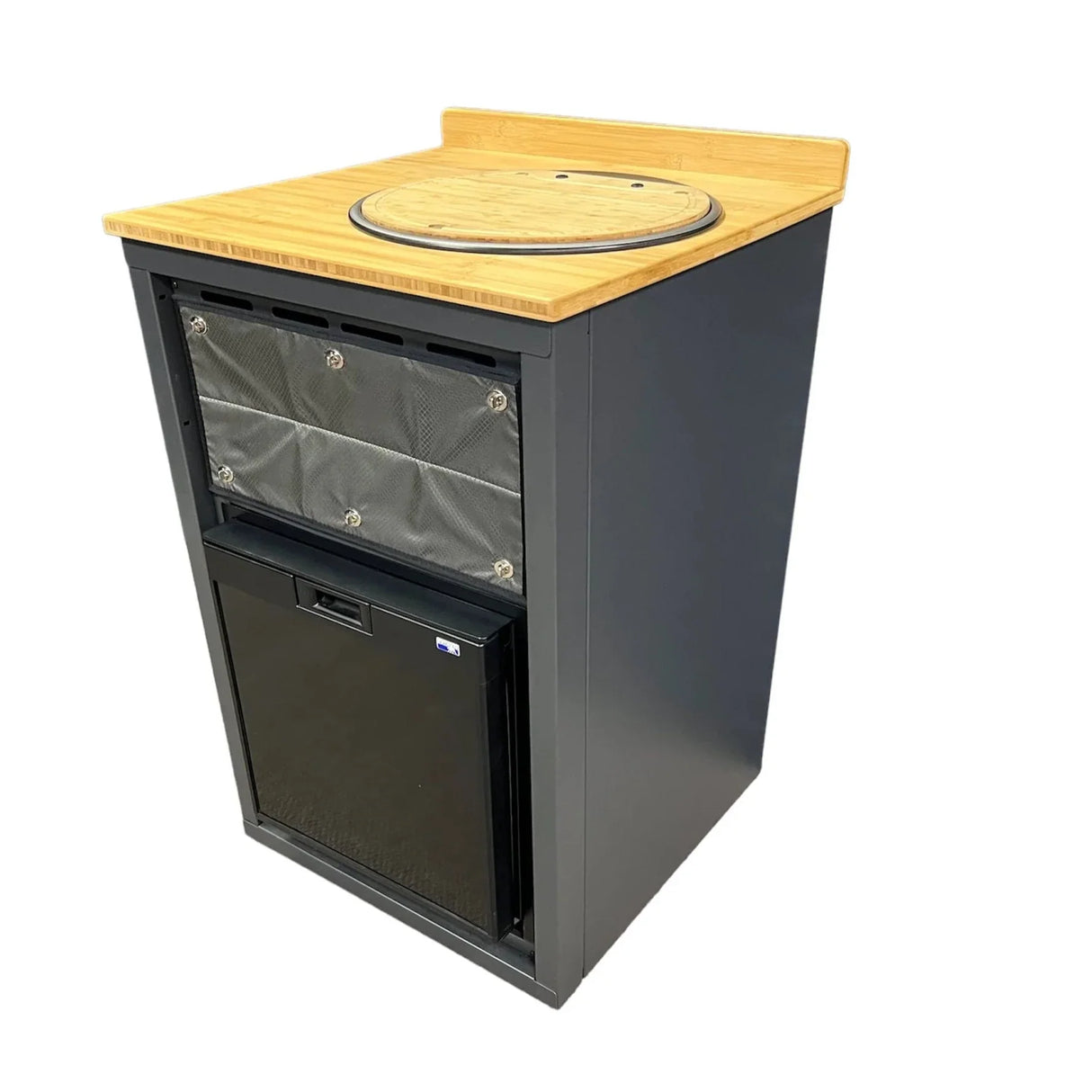 RB Components 24in Galley - Norcold Fridge Base Cabinet