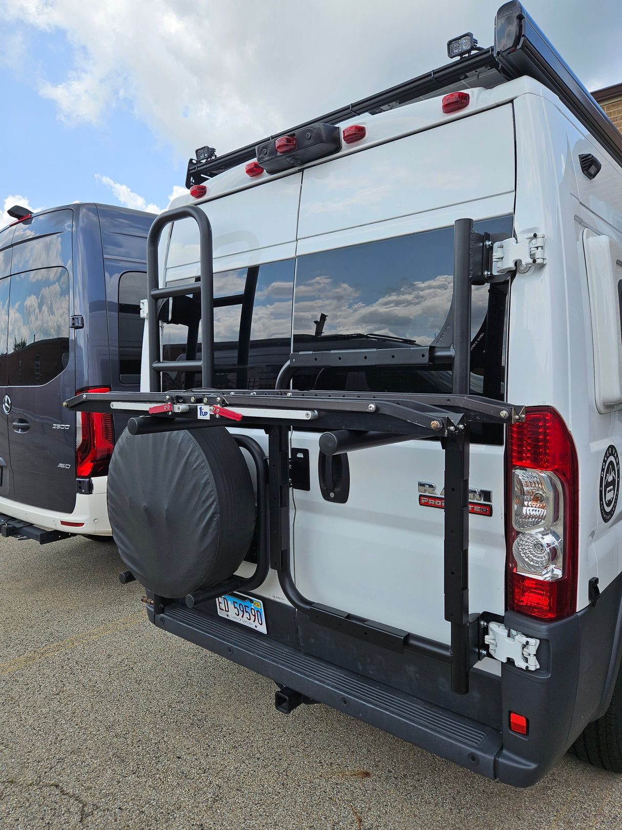 Rover Vans 2014+ RAM ProMaster Passenger Side Accessory Rack