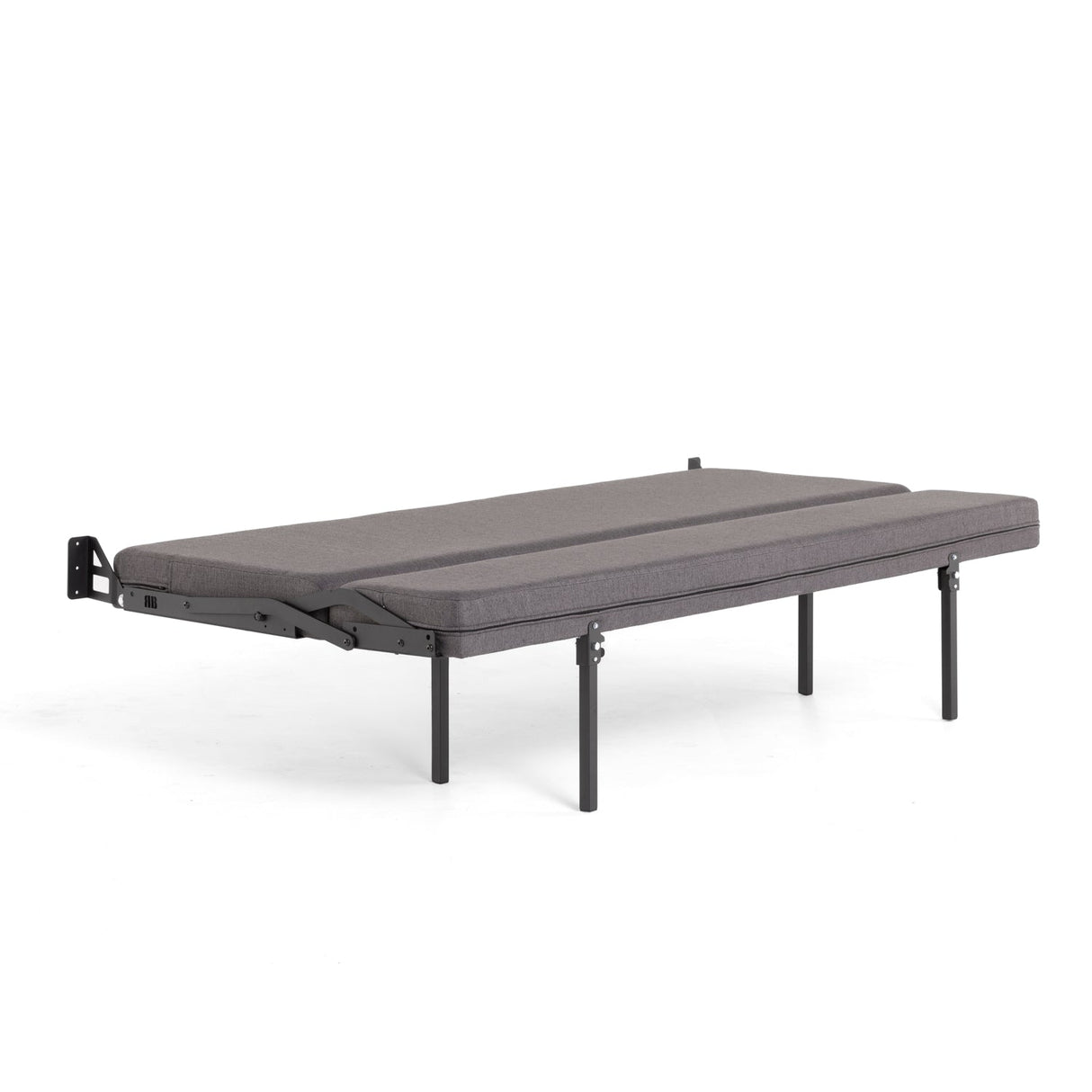 RB Components 76" Sofa Sleeper - Charcoal Cloth