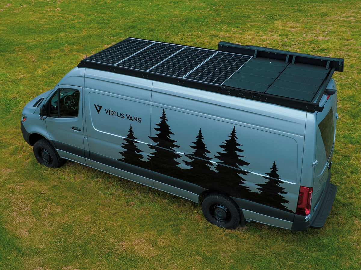 Virtus Vans 2019+ Mercedes Sprinter Roof Rack - 144"/170"