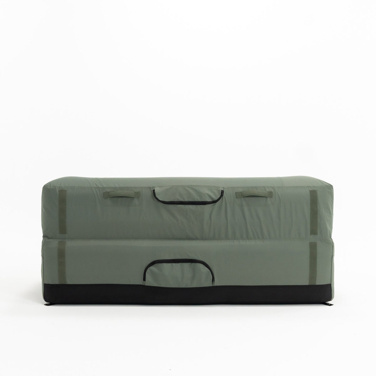 Slouch Couch Inflatable Loveseat - Happy Camper Green
