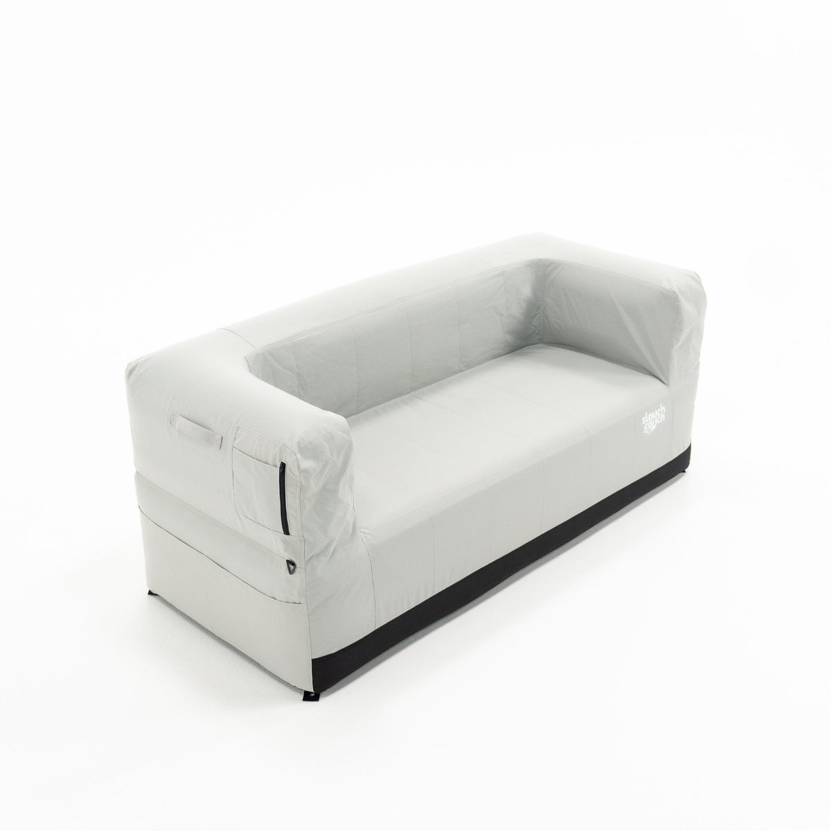 Slouch Couch Inflatable Loveseat - Harbor Gray