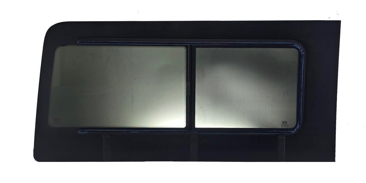 VWD 2007+ Mercedes Sprinter Driver Side Rear Quarter Slider Window (144") (Front Opening) (SL104-SE)