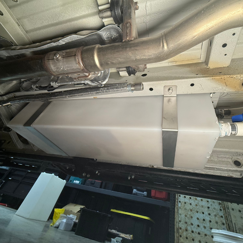 Northwest Conversions 11 Gallon Mercedes Sprinter Passenger Side Undercarriage Water Tank