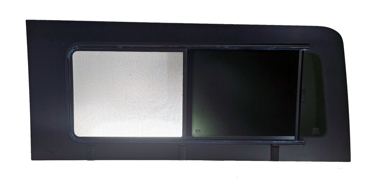 VWD 2007+ Mercedes Sprinter Passenger Side Rear Quarter Slider Window (144") (Front Opening) (SR104-SE)