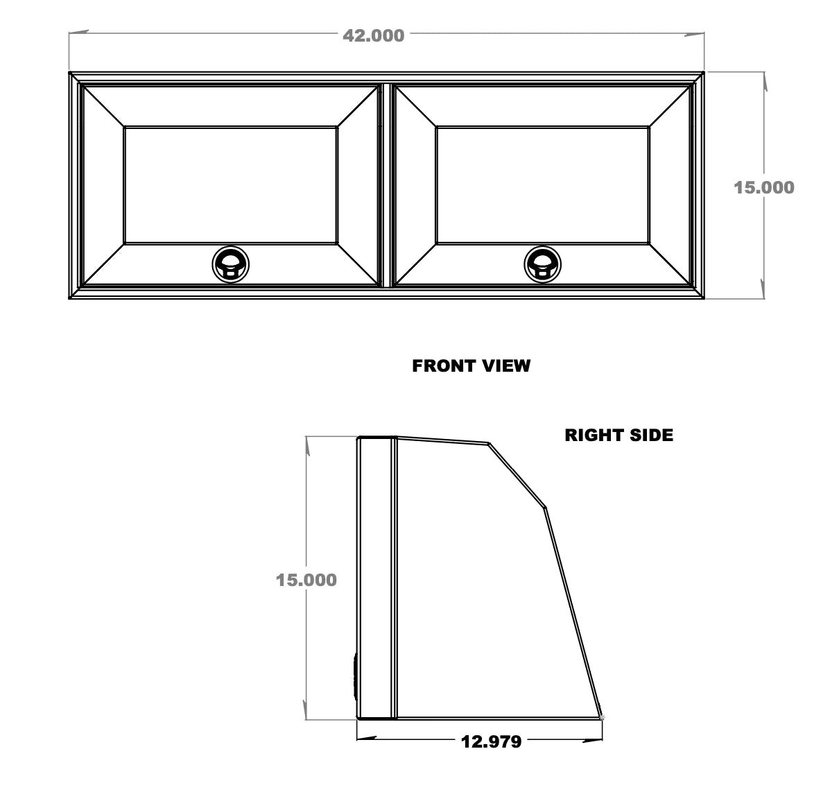 Van Wife Components Upper Cabinets