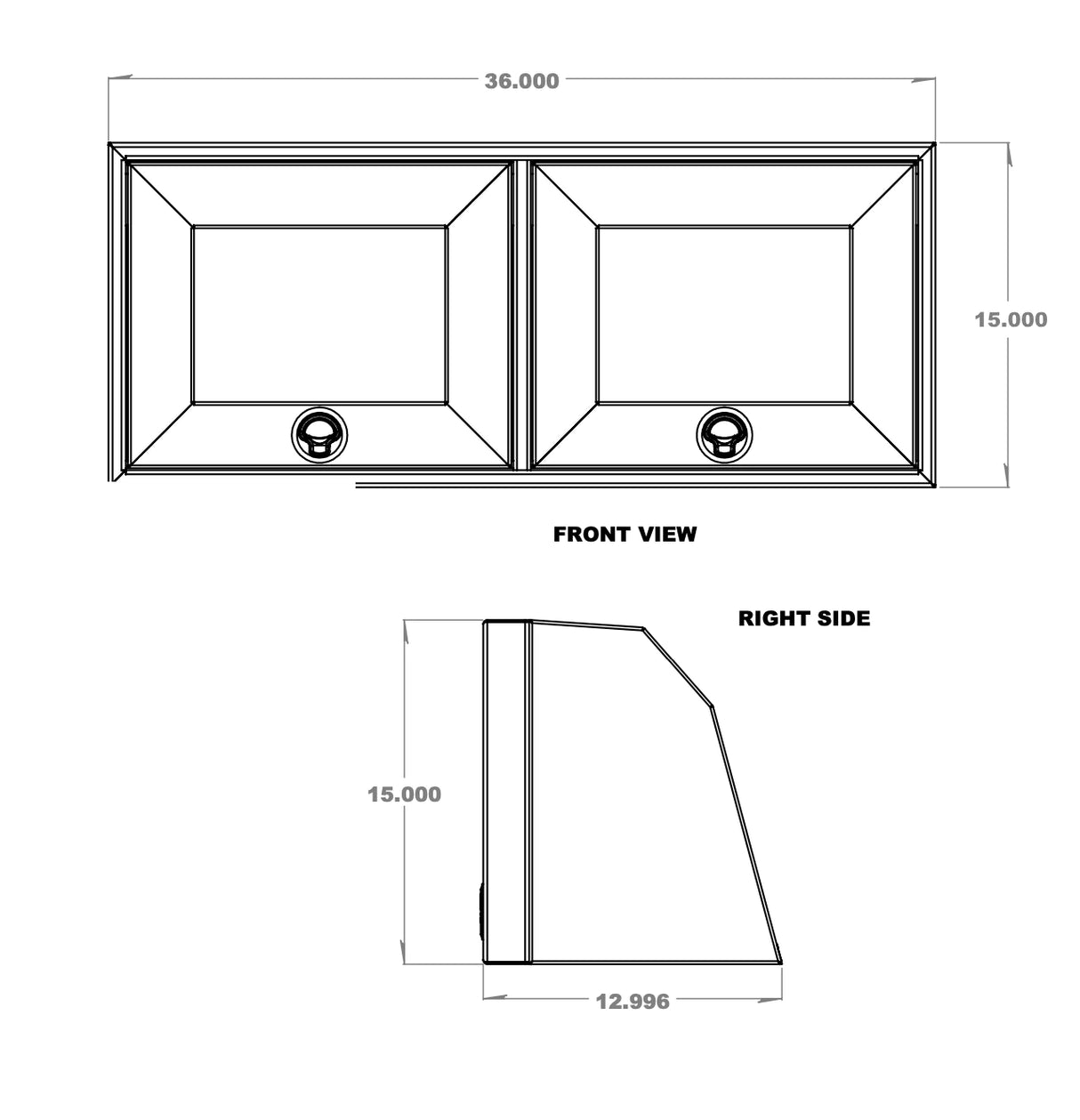 Van Wife Components Upper Cabinets