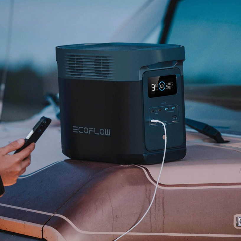EcoFlow DELTA 2 Portable Power Station (Usage) - Campervan HQ