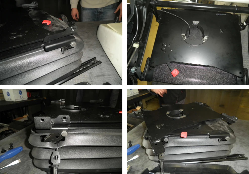 Mercedes Sprinter Scopema Seat Swivels (2007-2018)_Installation Process - Campervan HQ