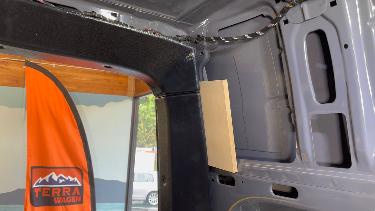 Terrawagen Tidy Trim Rear Door Finishing Kit for Mercedes Sprinter High Roof Vans 906/907