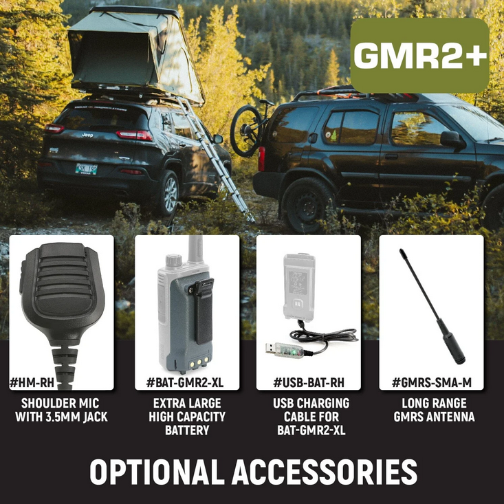 Rugged Radios GMRS/FRS Handheld Radios