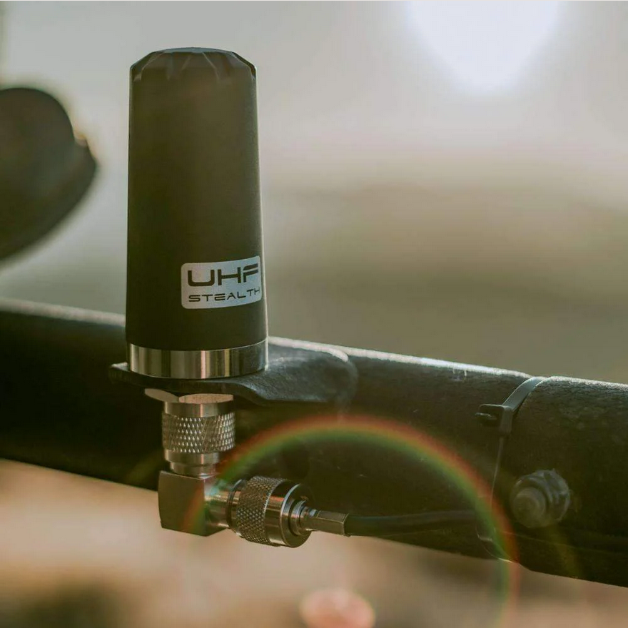 Rugged Radios Stealth Tuned Low Profile Antenna for GMRS and UHF - Non Ground Plane