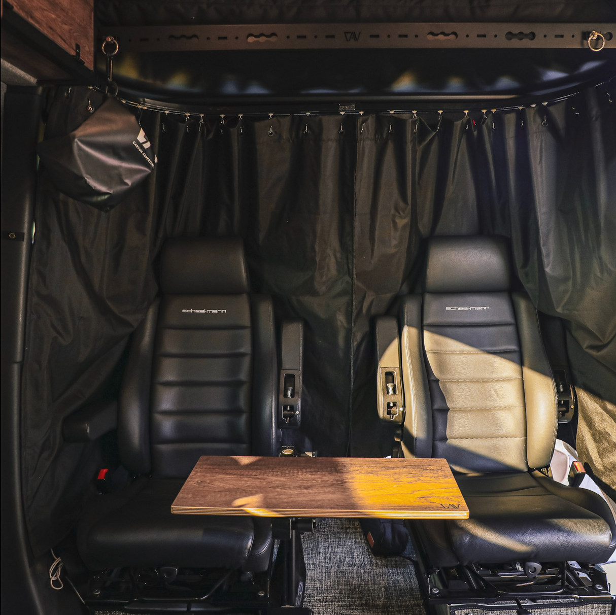 Canyon Adventure Vans CLIMA-SHADE Showtime Curtain