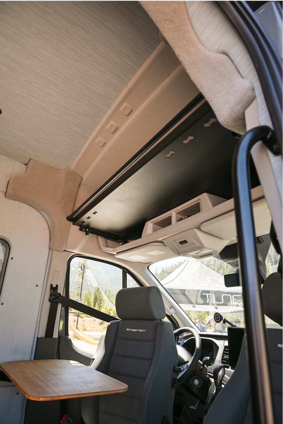 VanEssential Ford Transit Headliner Shelf