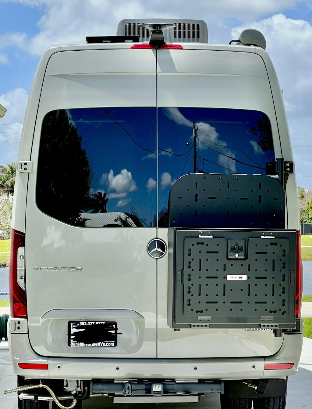 Rover Vans 2019+ Mercedes Sprinter Passenger Side Accessory Rack