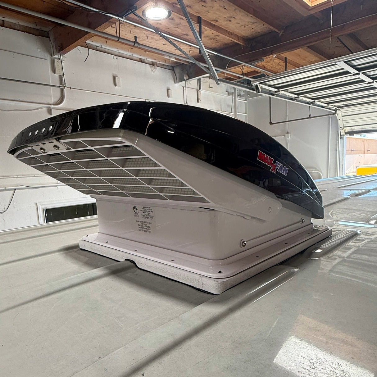 Overland Mobile Installs - Mercedes Sprinter Van Roof Vent Adapter for 14x14 Opening