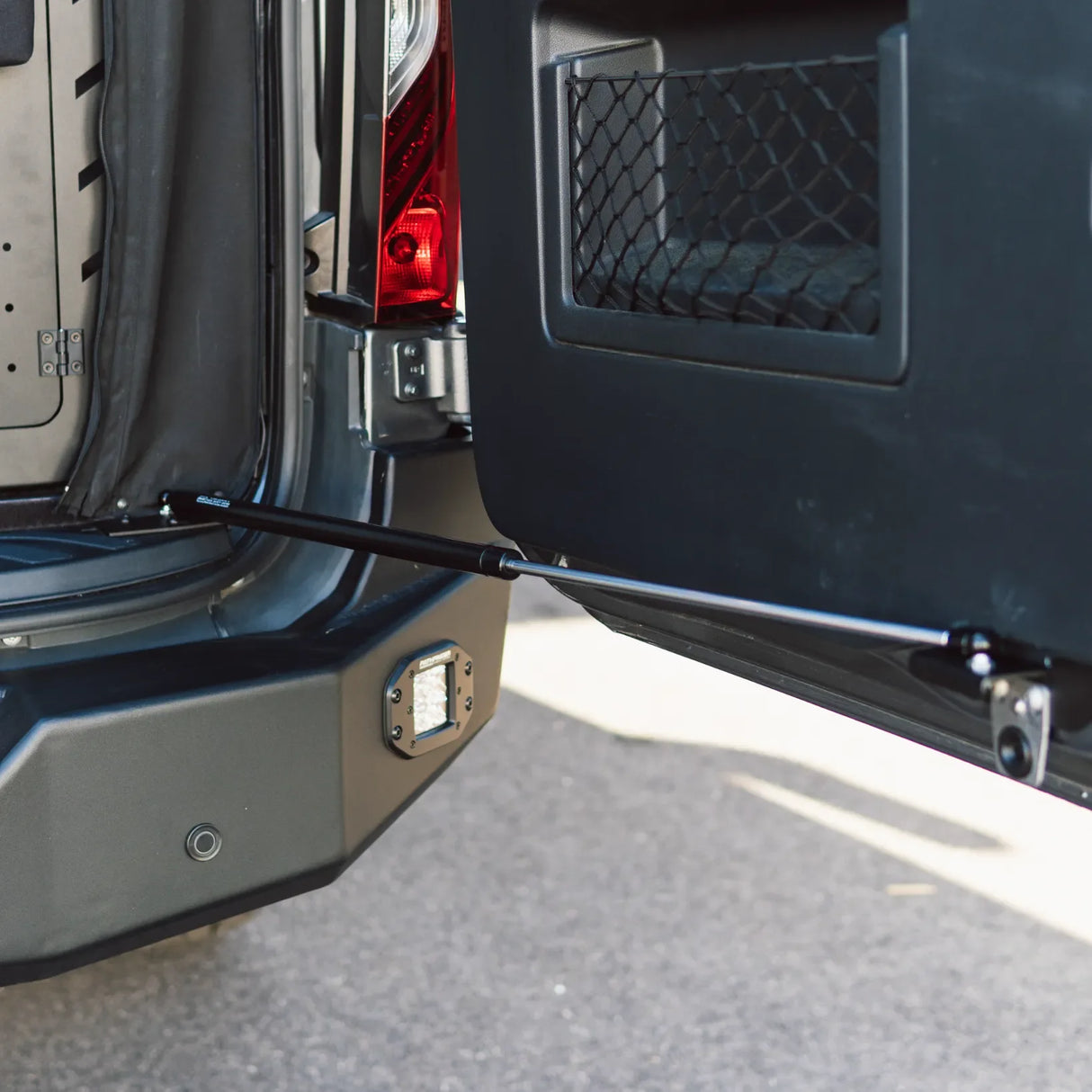 Canyon Adventure Vans STOP-STAY Door Safety System for Mercedes Sprinter (Patented)