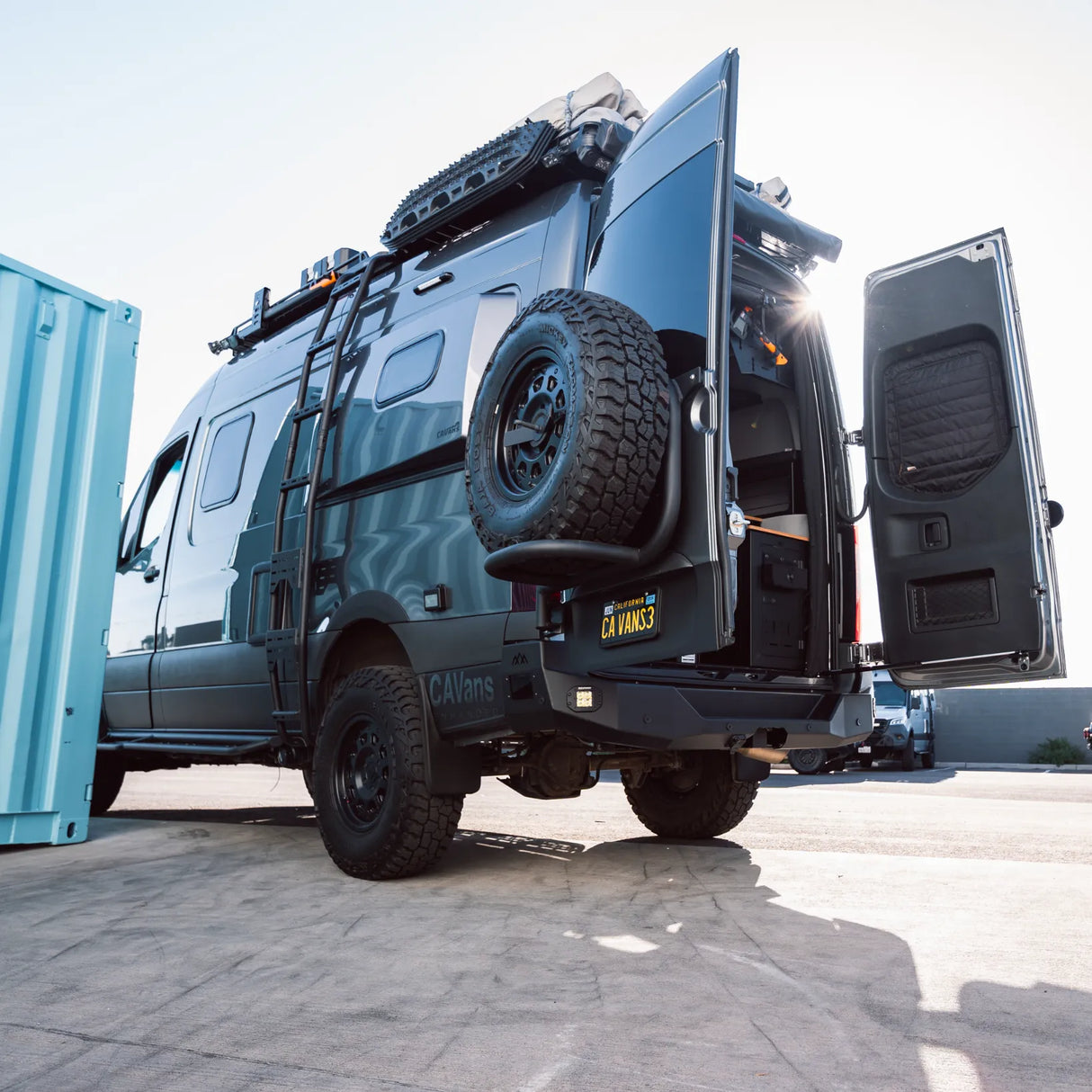 Canyon Adventure Vans STOP-STAY Door Safety System for Mercedes Sprinter (Patented)