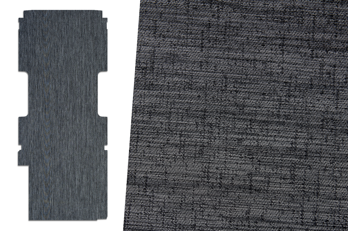 2tec2/Lonseal Pre-cut Van Flooring 2015+ Ford Transit 148 Dual (Moonless Night) - Campervan HQ