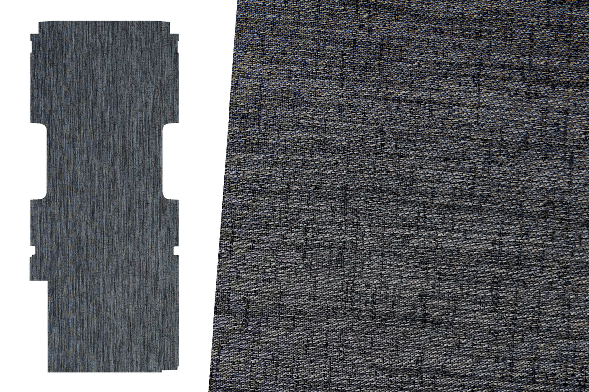2tec2/Lonseal Pre-cut Van Flooring 2015+ Ford Transit 148 EL (Moonless Night) - Campervan HQ