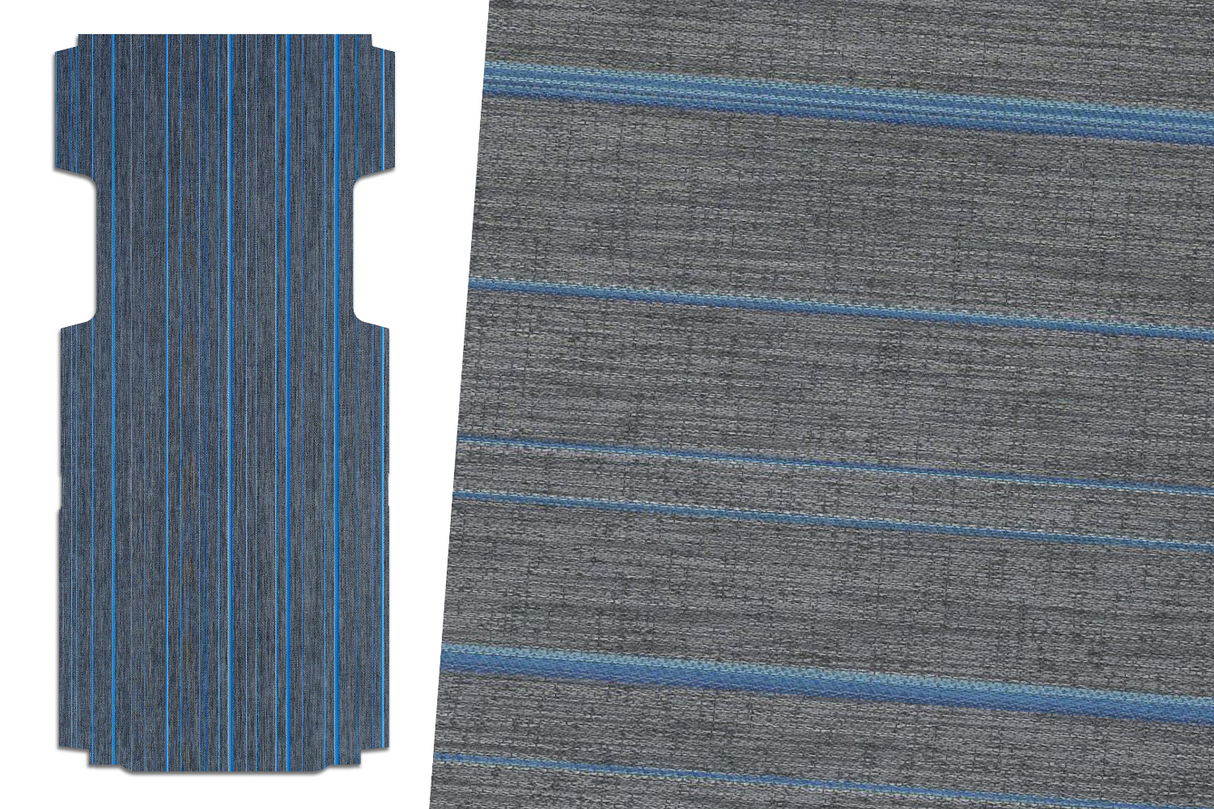 2tec2/Lonseal Pre-cut Van Flooring 2014+ Ram ProMaster 159 EXT (Moonless Night Blue) - Campervan HQ