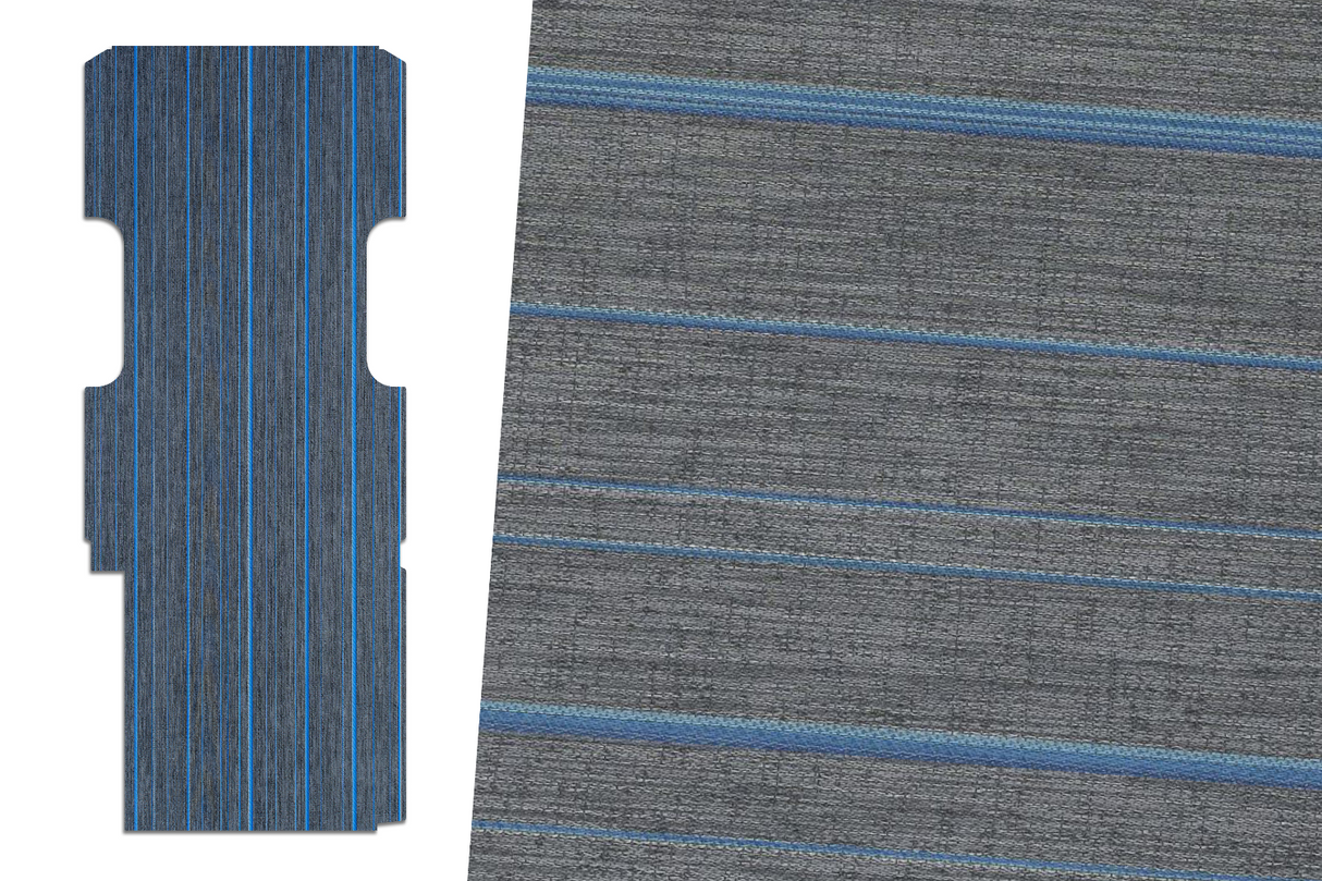 2tec2/Lonseal Pre-cut Van Flooring 2007+ Mercedes Sprinter 170'' (Moonless Night Blue) - Campervan HQ