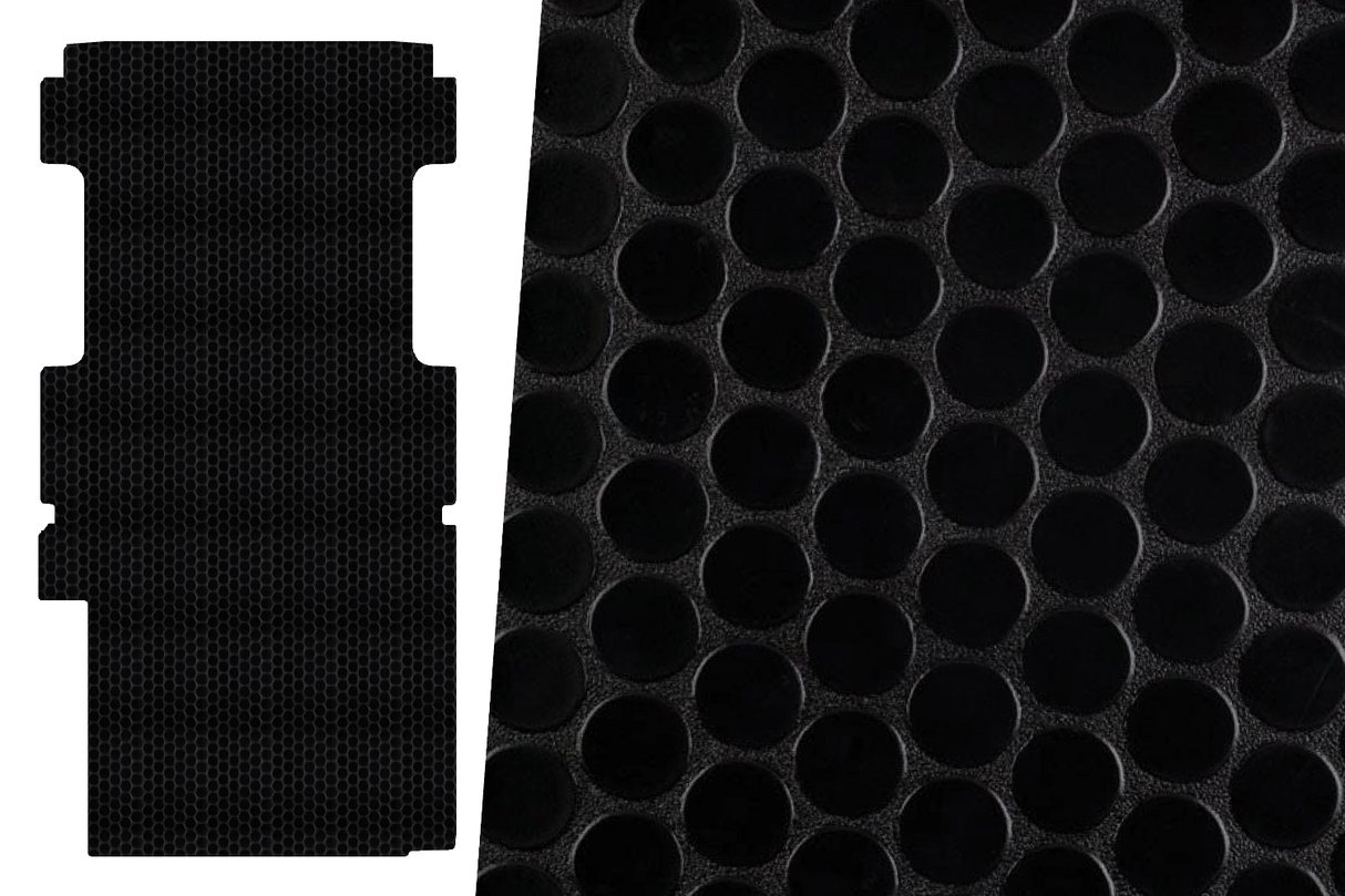 2tec2/Lonseal Pre-cut Van Flooring 2015+ Ford Transit 148'' (Black) - Campervan HQ