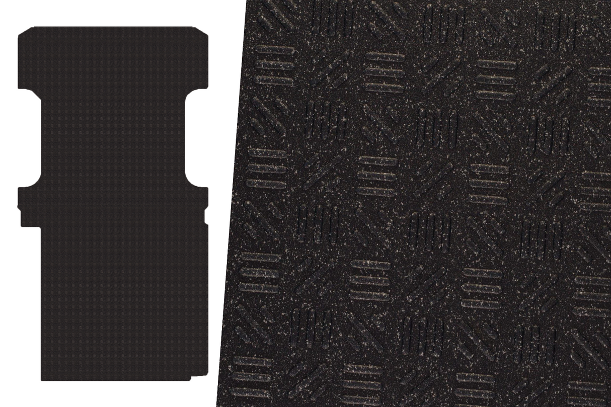 2tec2/Lonseal Pre-cut Van Flooring 2007+ Mercedes Sprinter 144'' (Smokey Black) - Campervan HQ