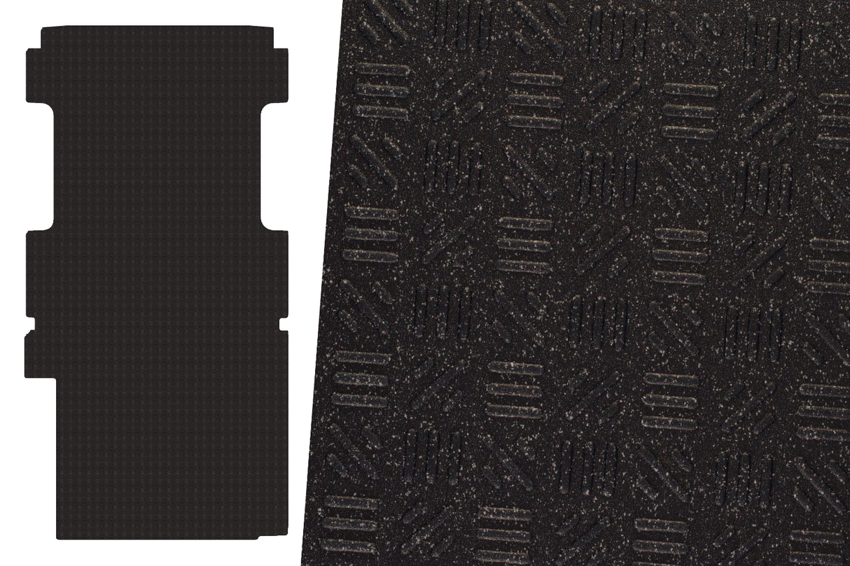 2tec2/Lonseal Pre-cut Van Flooring 2015+ Ford Transit 148'' (Smokey Black) - Campervan HQ