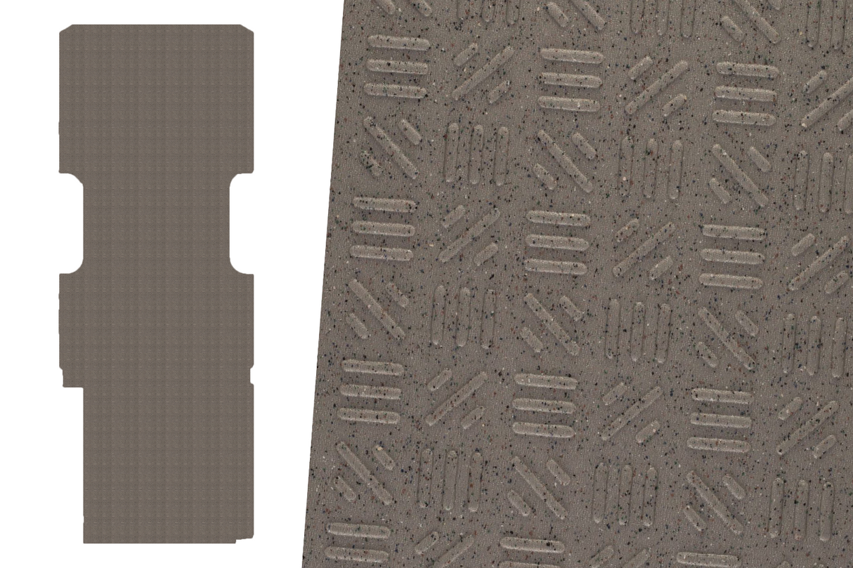 2tec2/Lonseal Pre-cut Van Flooring 2007+ Mercedes Sprinter 170 EXT (Moondust) - Campervan HQ