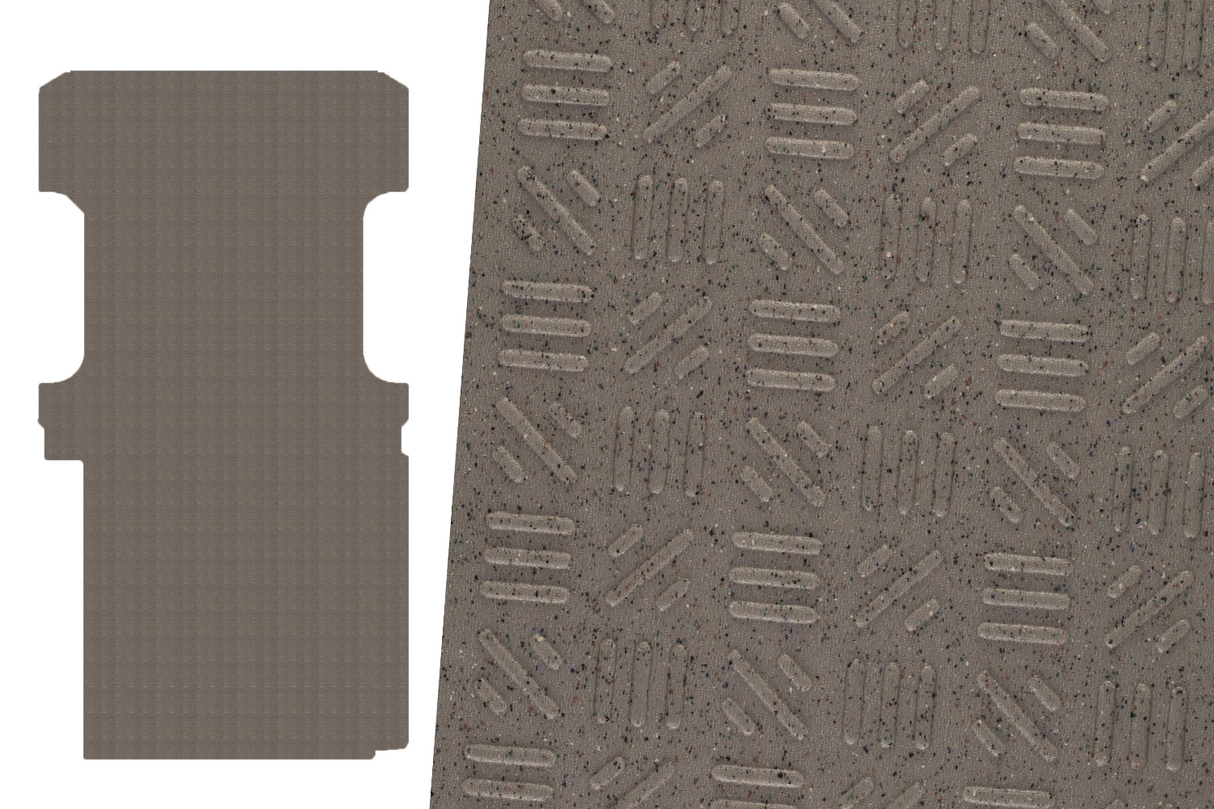 2tec2/Lonseal Pre-cut Van Flooring 2007+ Mercedes Sprinter 144'' (Moondust) - Campervan HQ
