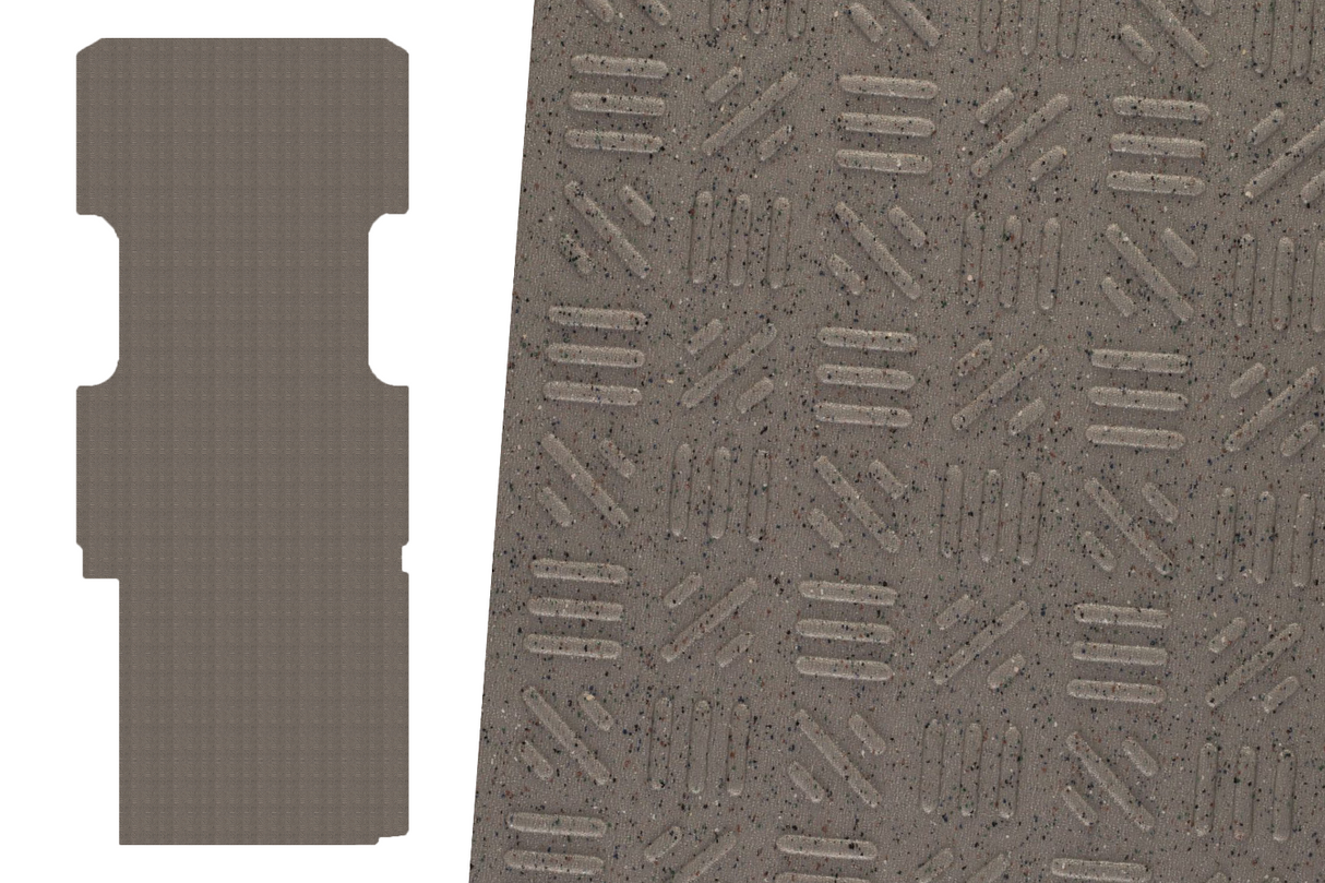 2tec2/Lonseal Pre-cut Van Flooring 2007+ Mercedes Sprinter 170'' (Moondust) - Campervan HQ