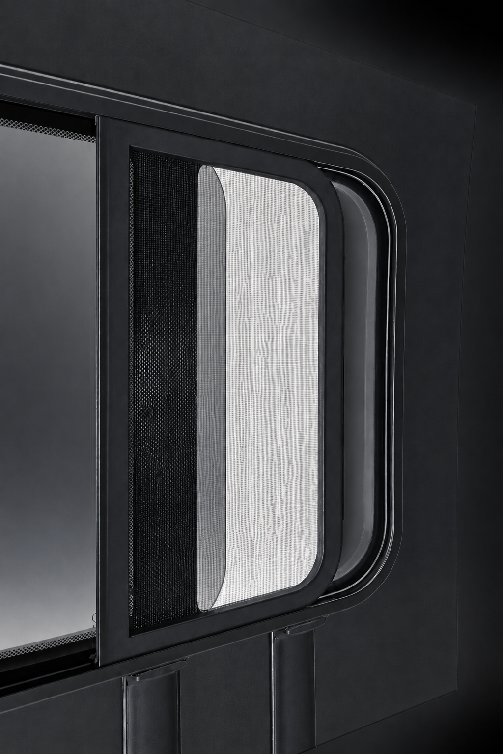 VWD 2015+ Ford Transit Passenger Side Rear Quarter Slider Window - Medium / High Roof, 148" WB (TR204-SE)